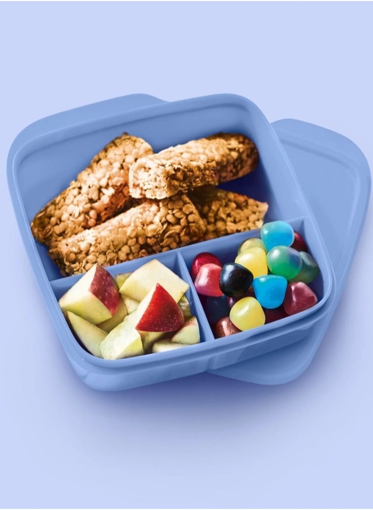 Tupperware - Eco+ Divided Lunch Box Sq. 550 ml - Image 1
