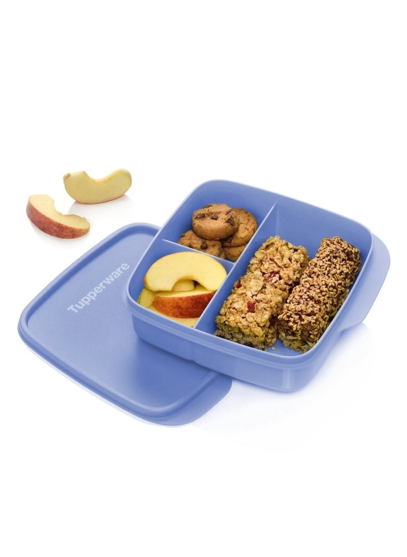 Tupperware - Eco+ Divided Lunch Box Sq. 550 ml - Image 1