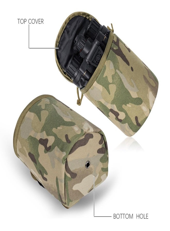 Lonloke Tactical NVG Pouch，MOLLE Night Vision Carrying Case，Soft Padded Multi-Purpose Utility Pouches. (MC) - Image 4