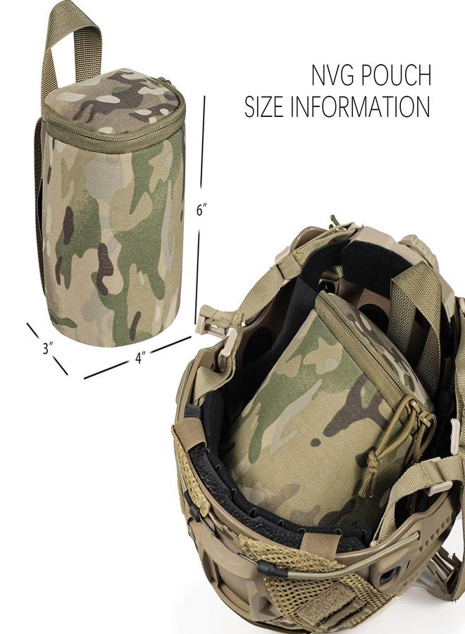 Lonloke Tactical NVG Pouch，MOLLE Night Vision Carrying Case，Soft Padded Multi-Purpose Utility Pouches. (MC) - Image 5