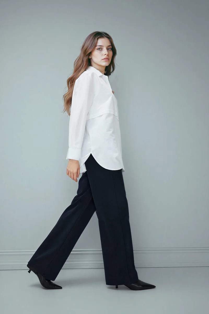 ديفاكتو Straight Fit Trousers