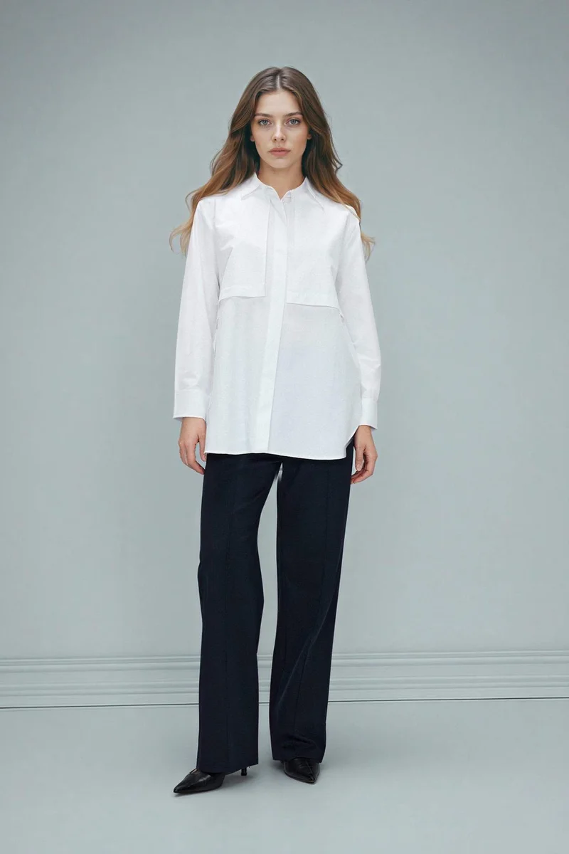 ديفاكتو Straight Fit Trousers