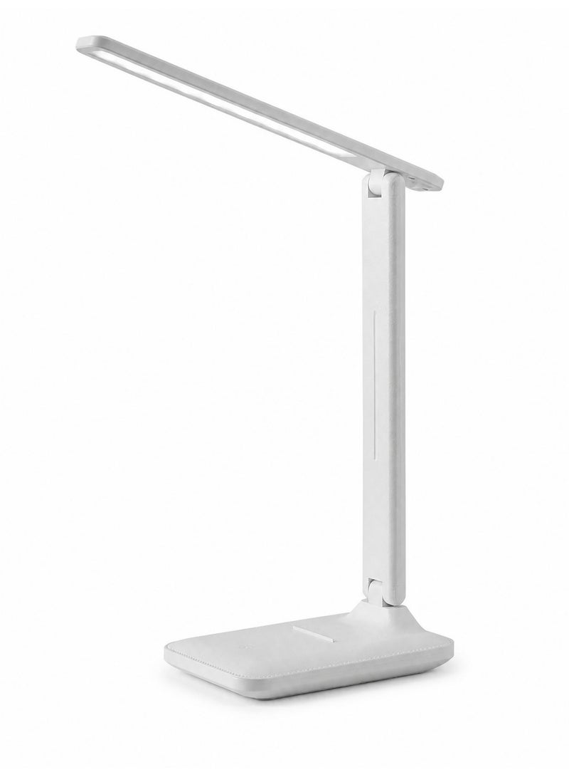 Plug-In Eye Protection Desk Lamp, Touch Control, Dimmable with Color Adjustment, Student Study Lamp for Bedroom and Bedside, Children Desk Lamp, Adjustable Brightness LED Table Lamp - Image 1