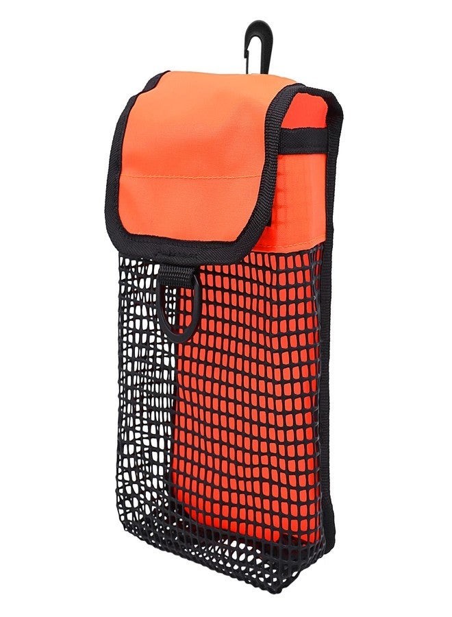 Scuba Diving Gear Bag with Ergonomic Shoulder Strap and Breathable Mesh Pockets for SMB Reels Snorkel Gear Storage – Ocean & Pool Use – 45L Orange - Image 1