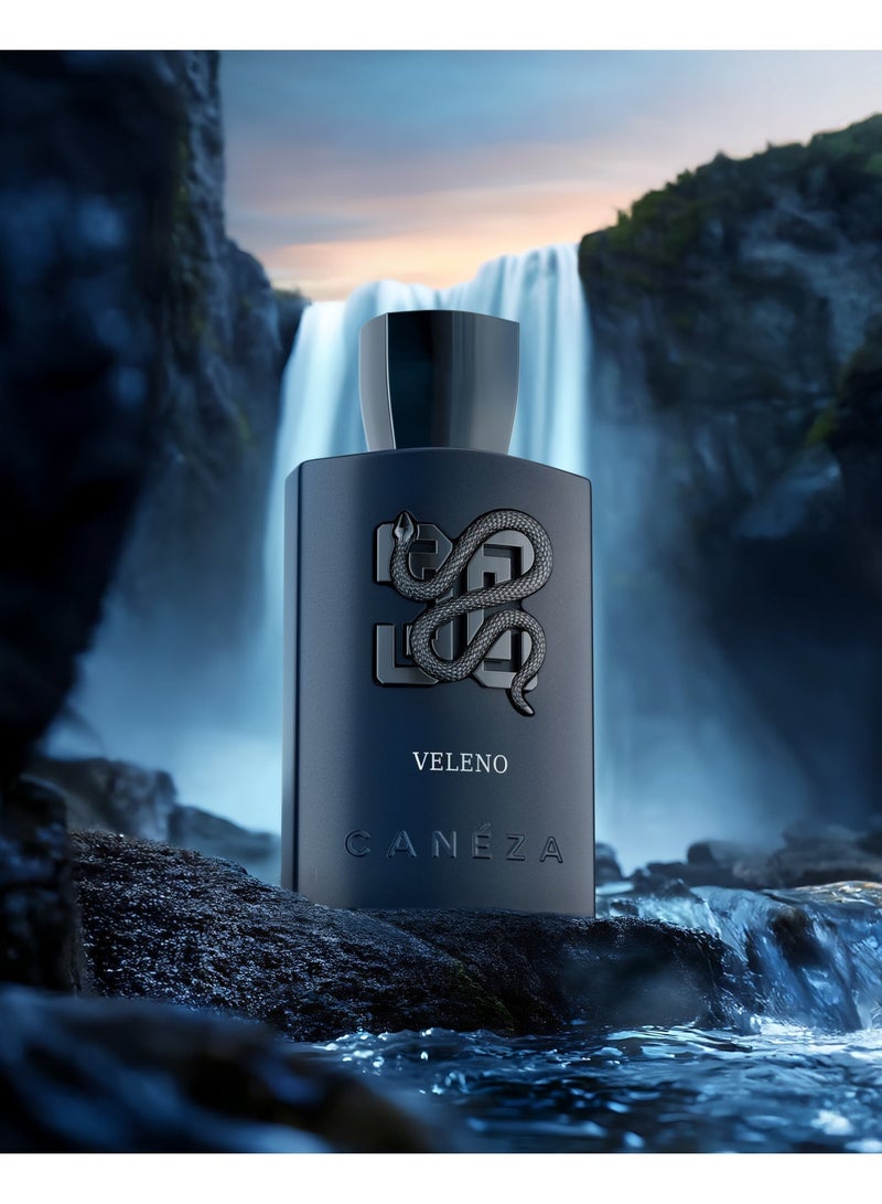 Canéza Veleno Eau de Parfum - Fresh Spicy Aromatic Blend with Lavender, Cardamom & Sandalwood | Energetic Long-Lasting Scent | 100ML - Image 3