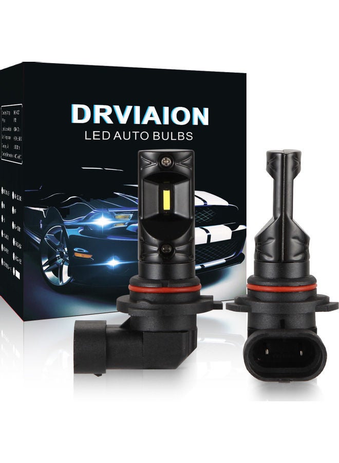 NIBEMINENT 2PCS 9005/HB3 80W 6500K Super Bright LED Fog Light Bulbs Car Driving Lamp - Image 1