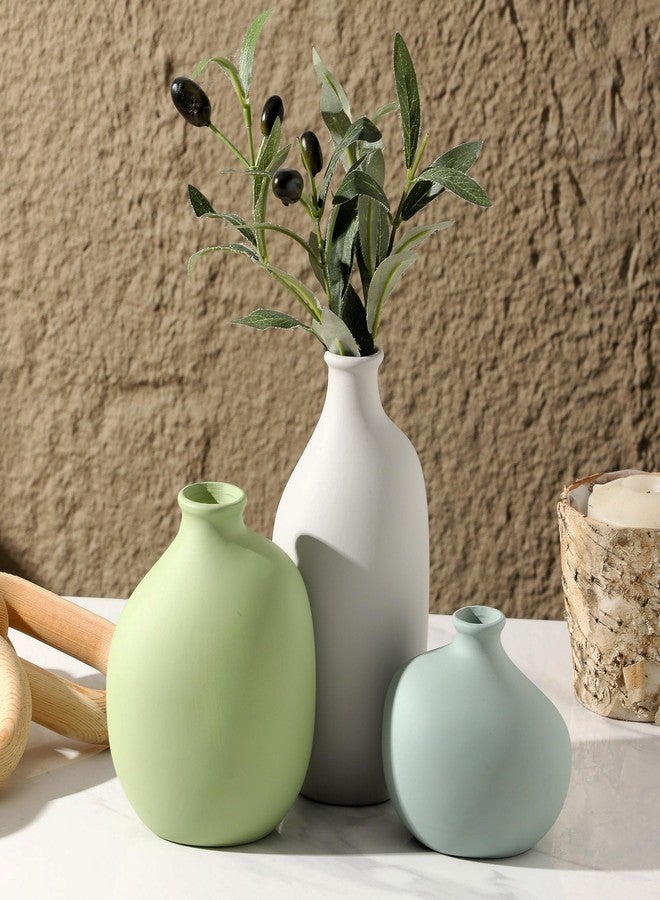 Enra Ceramic vase Set of 3 (9099-3) - Image 3