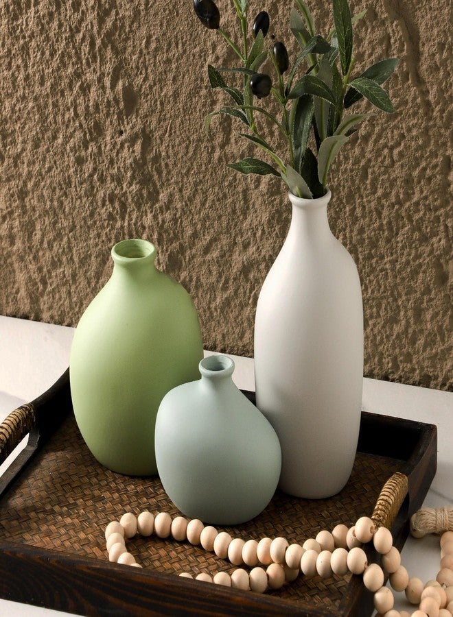 Enra Ceramic vase Set of 3 (9099-3) - Image 5
