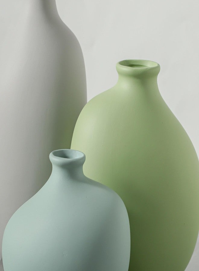 Enra Ceramic vase Set of 3 (9099-3) - Image 4