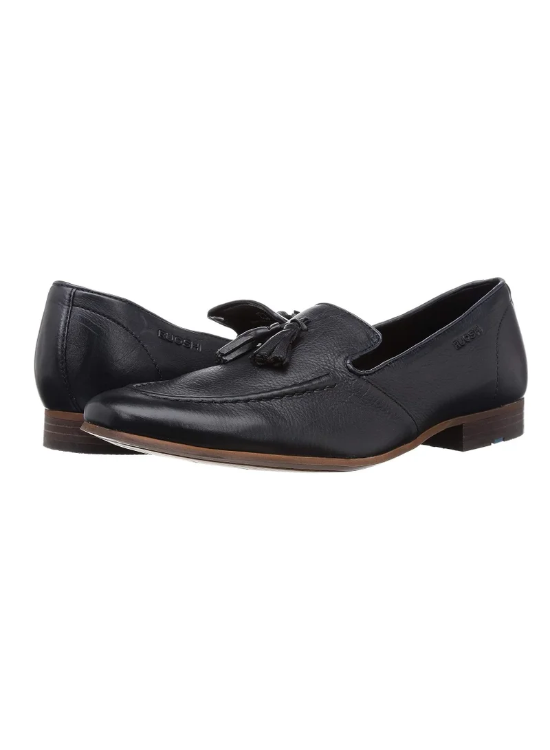 RUOSH Men's Genuine Leather Slip On Dress Shoes Tassels Oxfords Derby Formal Business Party Occasion Modern Styling