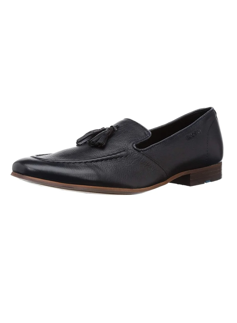 RUOSH Men's Genuine Leather Slip On Dress Shoes Tassels Oxfords Derby Formal Business Party Occasion Modern Styling
