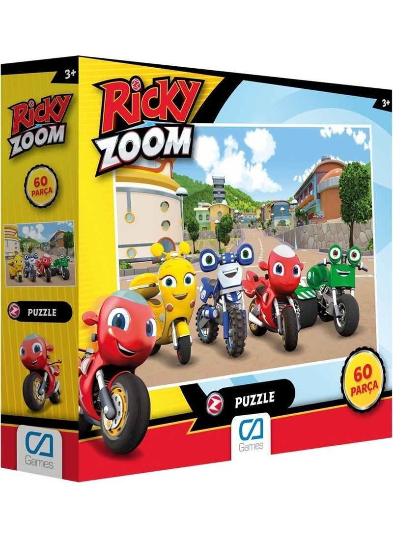 Ca Games - Ca 5118 , Ricky Zoom Puzzle 60 Pieces - Image 1