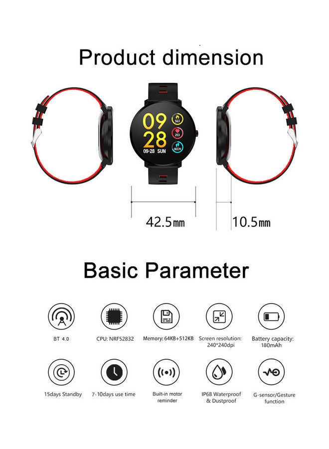 نيبمينينت ساعة يد ذكية سينبونو K9 رمادي - Image 3