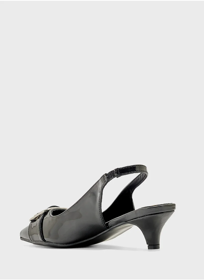 ELLA Buckle Detail Pump