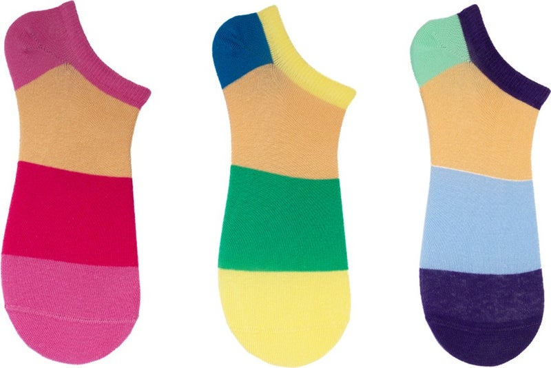 The Socks Company 3 Pairs of Women's Booties Socks  - Image 2