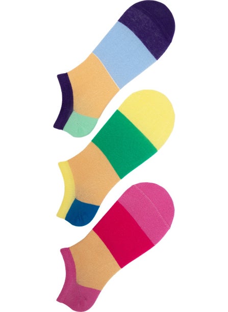 The Socks Company 3 Pairs of Women's Booties Socks  - Image 3