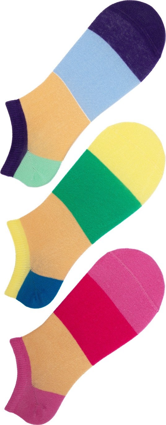 The Socks Company 3 Pairs of Women's Booties Socks  - Image 3
