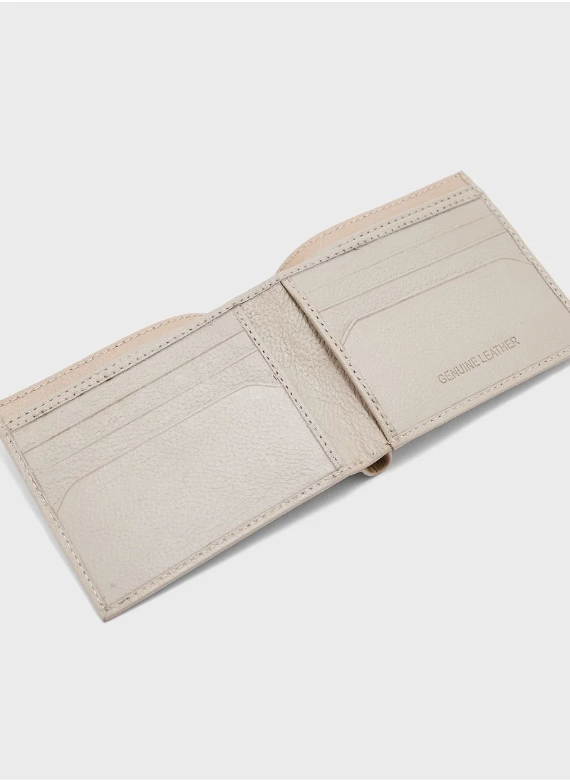 Robert Wood Genuine Leather Bi Fold Wallet