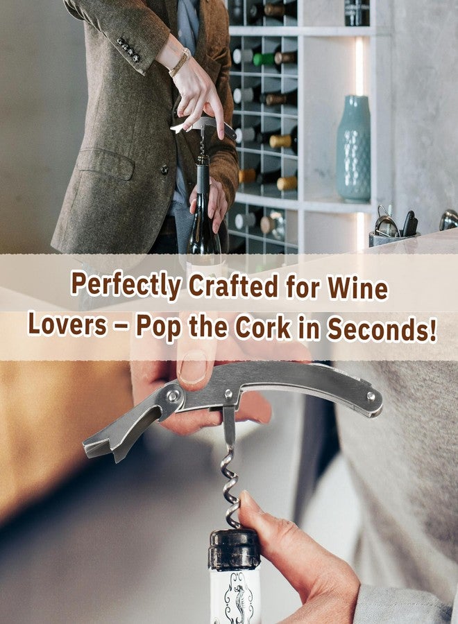Tirrinia Wine Opener Gift Set, Wine Corkscrew Opener Raffle Gift for Game Winners Adults, Bridal Shower Prizes, Wine Opener Kit Gift Idea for Women and Men - Image 4