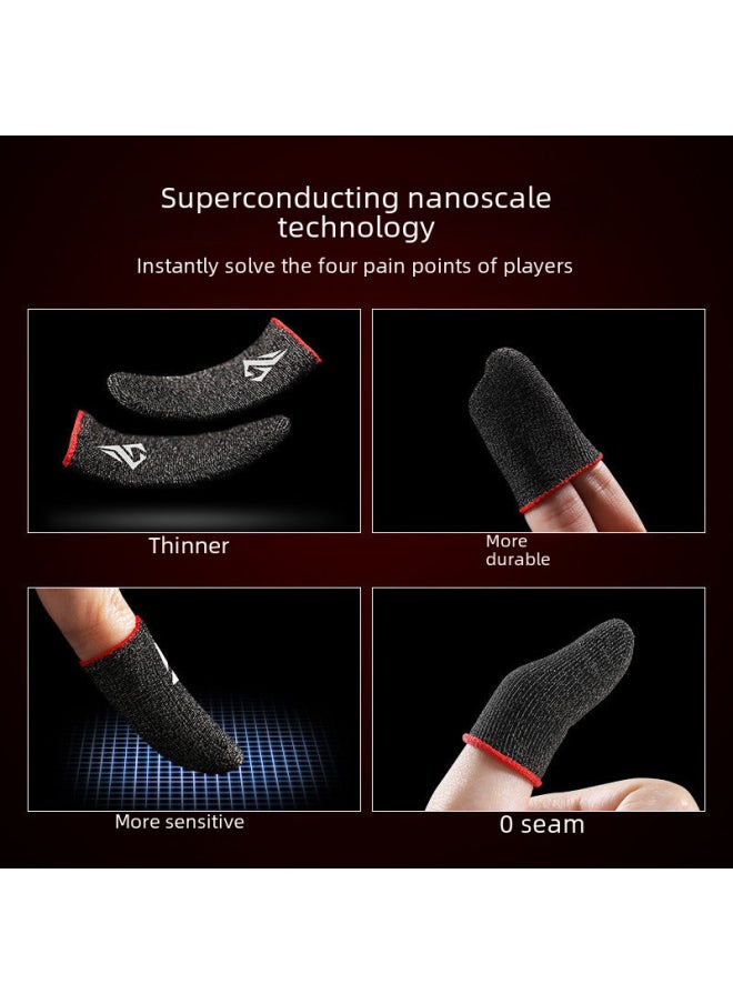 Beauenty Breathable Gaming Finger Sleeves King Glory Mobile Game Anti-sweat Professional E-sports Game Finger Covers-Product Color: Luxury Posture S02 Electric Competition Finger Cuff/unlimited Sales Platform  - Image 3