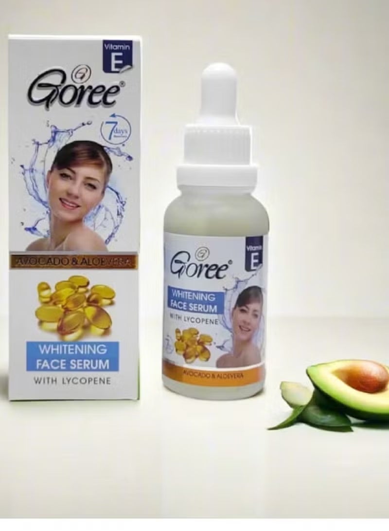 Goree Avocado And Aloevera Whitening Face Serum With Lycopene 30ml - Image 3