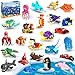 HOGOKIDS 24 Pack Party Favors for Kids Building Set 629PCS Mini Marine Animals Blocks Toy for Easter Valentines Day Goodie Bag Stuffers Classroom Prizes Gifts fo Kids Boy Girl Student Ages 612 - Image 2