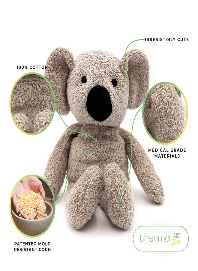 Thermal-Aid Zoo Microwavable Stuffed Animal - Plush Toy and Hot Cold Pack - Ollie The Koala - Image 2