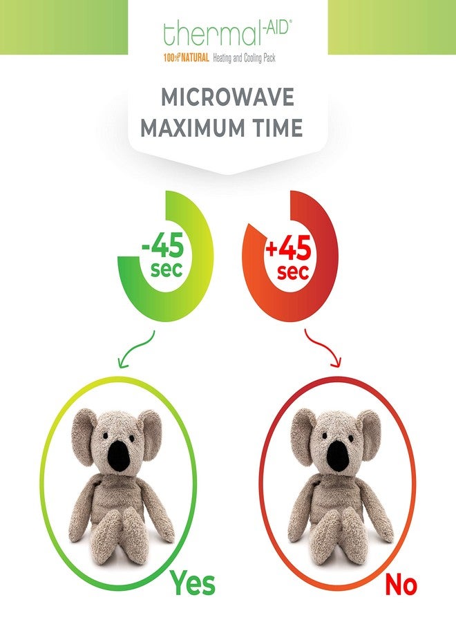 Thermal-Aid Zoo Microwavable Stuffed Animal - Plush Toy and Hot Cold Pack - Ollie The Koala - Image 4