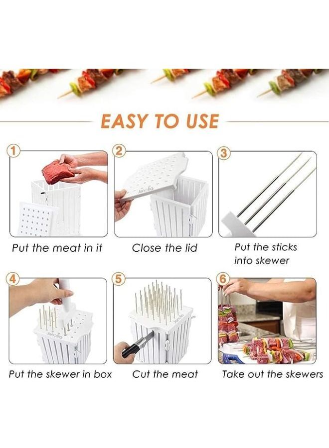 Meat Skewer Kebab Maker Box Machine Beef Meat Maker Grill Barbecue Kitchen Accessories Tools The Goods For Kitchen  - Image 3