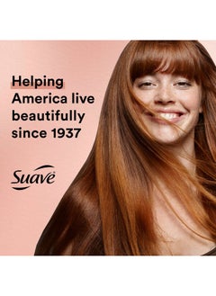 Suave Suave Moroccan Oil Infusion Shampoo & Conditioner Set - Argan Oil for Damaged, Dry Hair, Shine & Healthy Locks, 12.6 Oz (2 Pieces)  - Image 4
