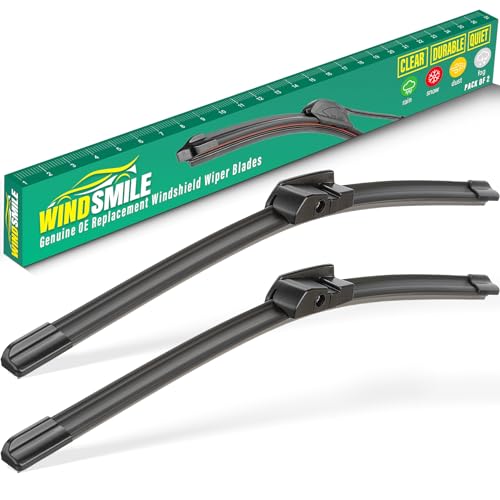 WINDSMILE 26" 18" Windshield Wiper Blades Replacement for BMW F01 F02 F04 F07 F10 M5 5 7 Series 2010-2016 Premium All Weather Wiper Blade -OEM Quality - (Pack of 2) - Image 1
