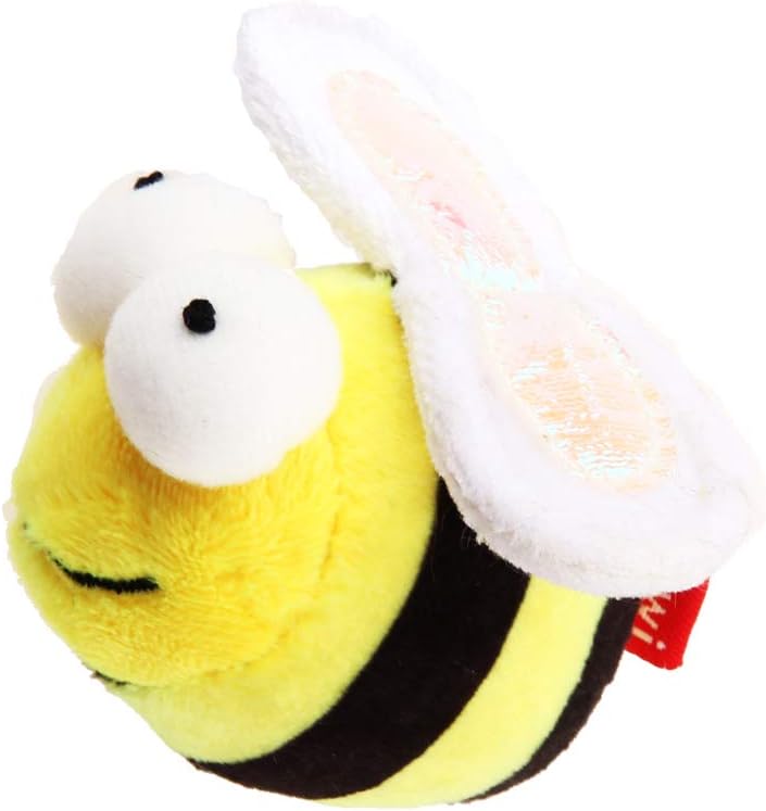 GiGwi Bee Melody Chaser Cat Toy - Plush Interactive Toy with Sound - Image 1