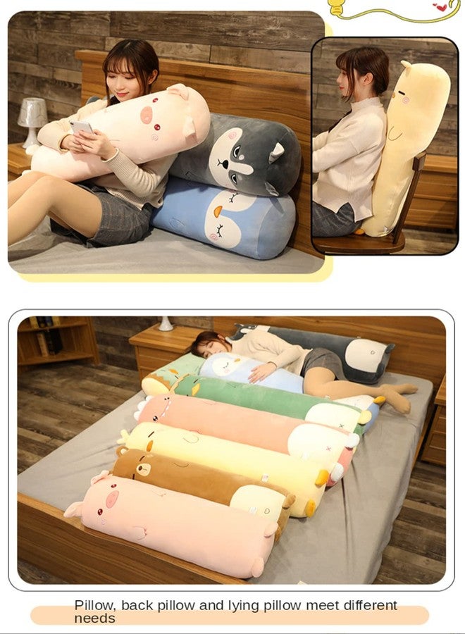 MUPI Long Plush Cute Body Pillows 27" Cuddle Stuffed Animal Shaped Bed Body Pillows Soft Cotton Plushies Doll Toy Gifts for Boys Girls Kids Adults (Bear, 27 Inch) - Image 3