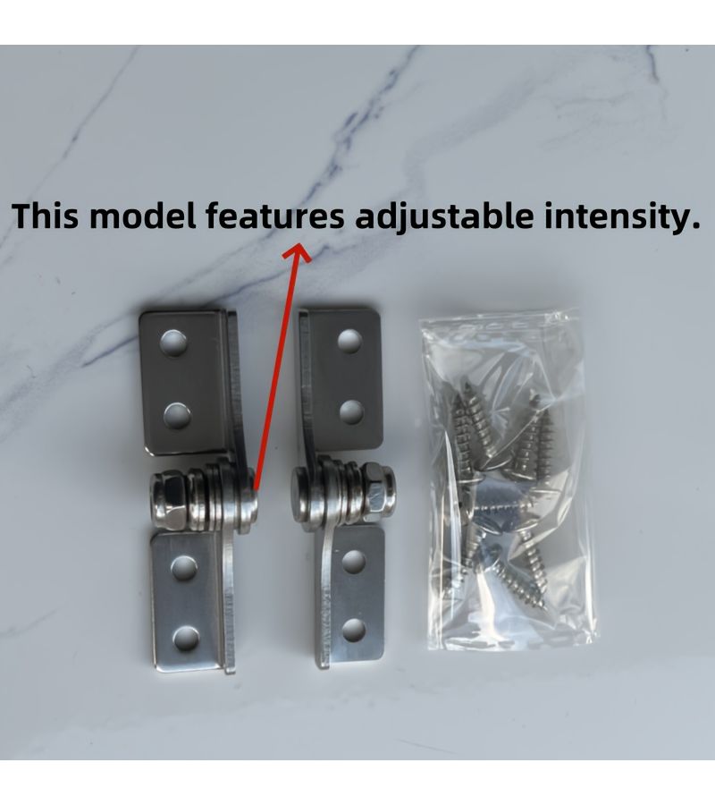 2pcs Hinge Shaft Metal Shock Absorber Torque 2.0 Nm 180 Degree Flip Stops Any Position Left Right Pair - Image 3