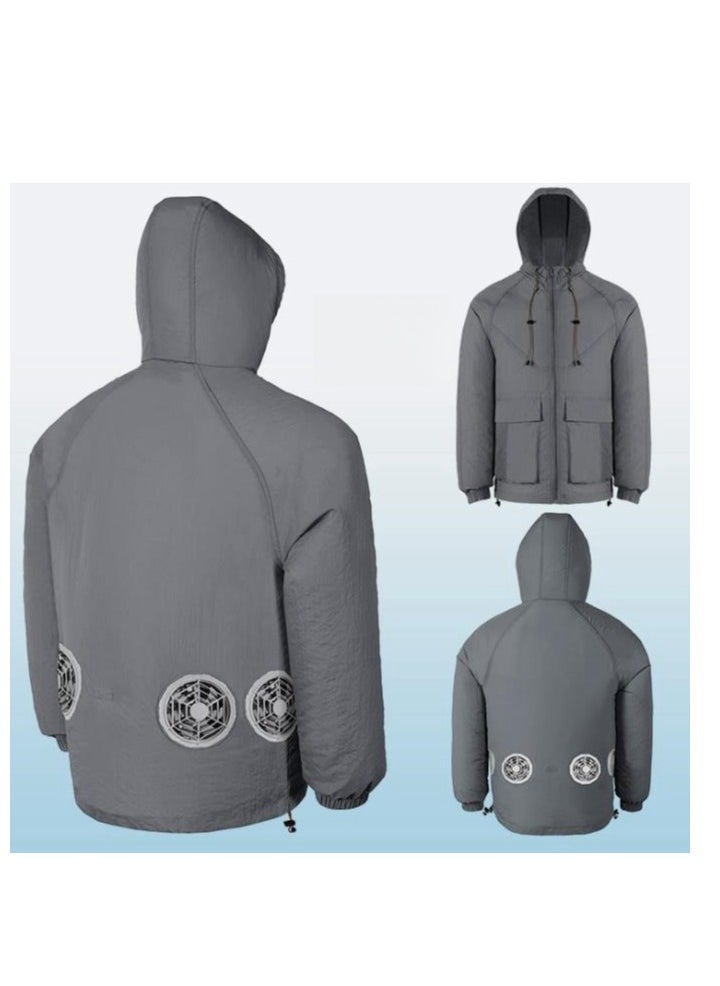 Outdoor Sun Protection, Cooling, Air Conditioning Clothing, Dirt Resistant Work Clothes, USB Smart Fan, Dirt Resistant Work Clothes  - Image 2