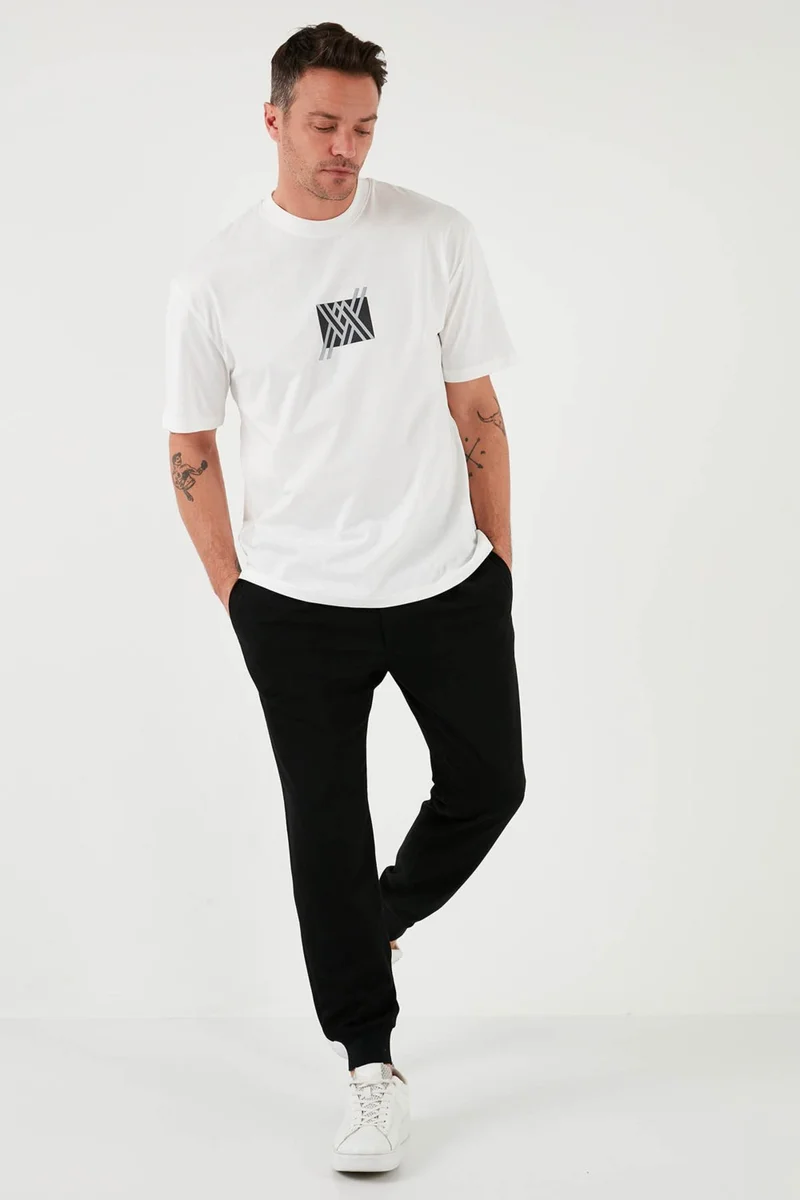 Buratti Cotton Regular Fit Crew Neck T Shirt Men's T Shirt 5902903