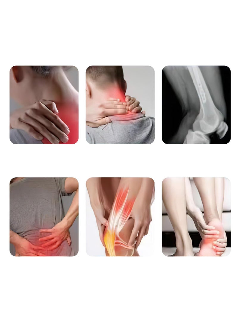 Excefore 10PCS Pain Relief Patches, Herbal Arthritis Pain Patches, Heat Patches for Back Knee Joint Neck Shoulder  - Image 4