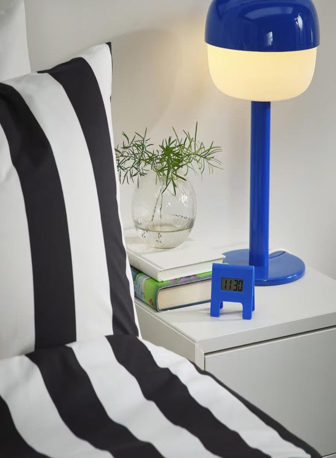 Graidient span ikeaKUPONG Alarm Clock, Bright Blue, 7x6 cm (2 ¾x2 ¼) - Image 3