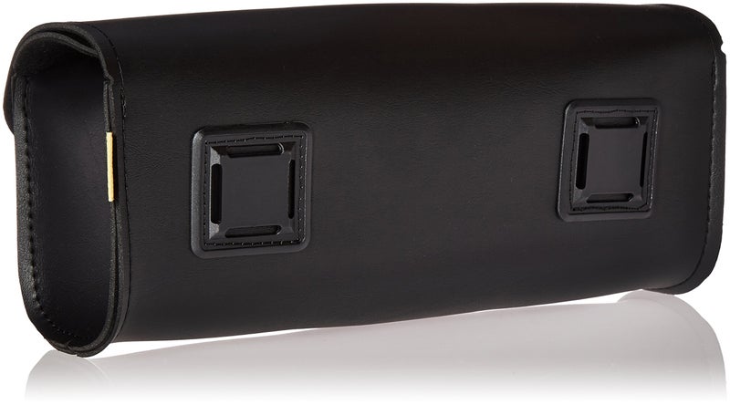 Dowco داوكو ويلي وماكس 59512-00 سلسلة الثورات: حقيبة دراجة نارية من الجلد الصناعي. سوداء، تناسب عالمي، سعة 11.5 لتر - Image 2