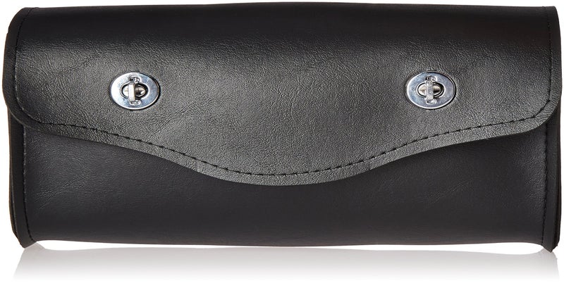 Dowco داوكو ويلي وماكس 59512-00 سلسلة الثورات: حقيبة دراجة نارية من الجلد الصناعي. سوداء، تناسب عالمي، سعة 11.5 لتر - Image 1