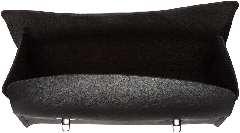 Dowco داوكو ويلي وماكس 59512-00 سلسلة الثورات: حقيبة دراجة نارية من الجلد الصناعي. سوداء، تناسب عالمي، سعة 11.5 لتر - Image 5