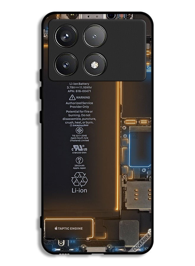 Covernex Xiaomi Poco F6 Pro Protective Case Cover Phone Back Inside Pattern - Image 1