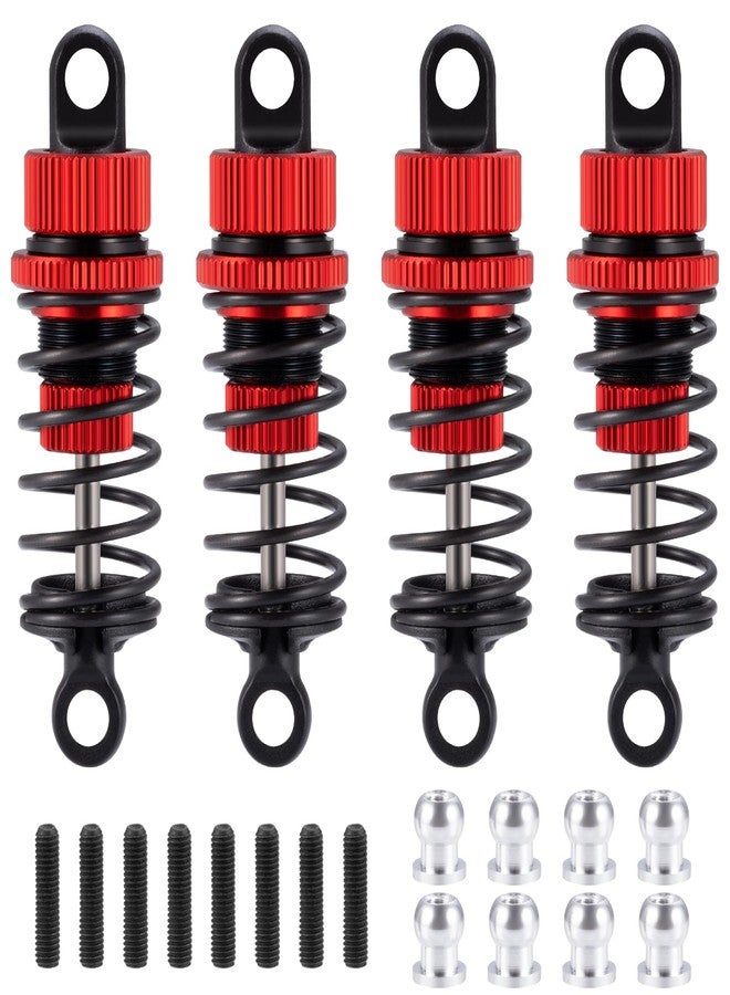 WEFEINO RC Front Rear Shock Absorbers 55mm Upgrades Parts for Tamiya TT02 1:10 On Road Car - Image 1
