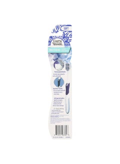 GuruNanda GuruNanda, Whitening Flossing Spiral Bristles Toothbrush, Soft, 1 Toothbrush  - Image 2