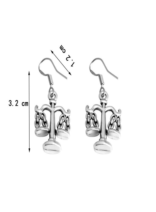 AKTAP Attorney Lawyer Earrings Gift Scales Of Justice Earrings Libra Earrings jewelry Law Graduation Gifts - Image 5
