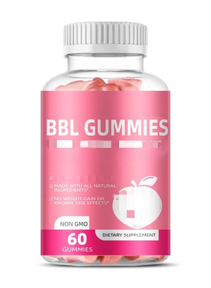 BBL Gummies, Natural Beauty and Wellness Support for Radiant Skin and Energy, Women Health Support Dietary Supplement 60 GUMMIES
