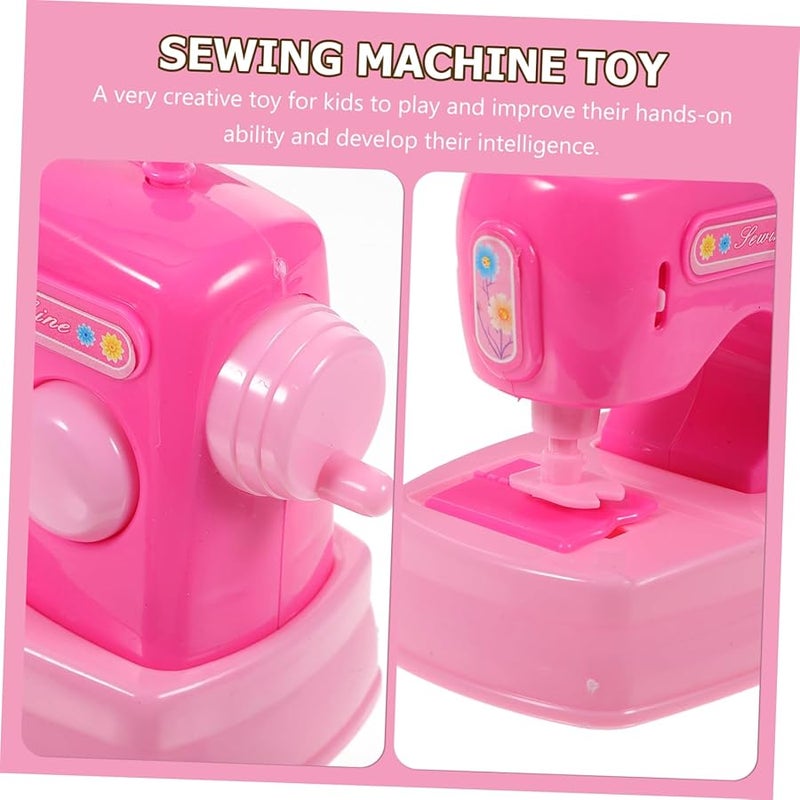 ماكينة خياطة كهربائية محمولة تعمل بالبطارية آمنة لعبة تفاعلية افعلها بنفسك - Image 4