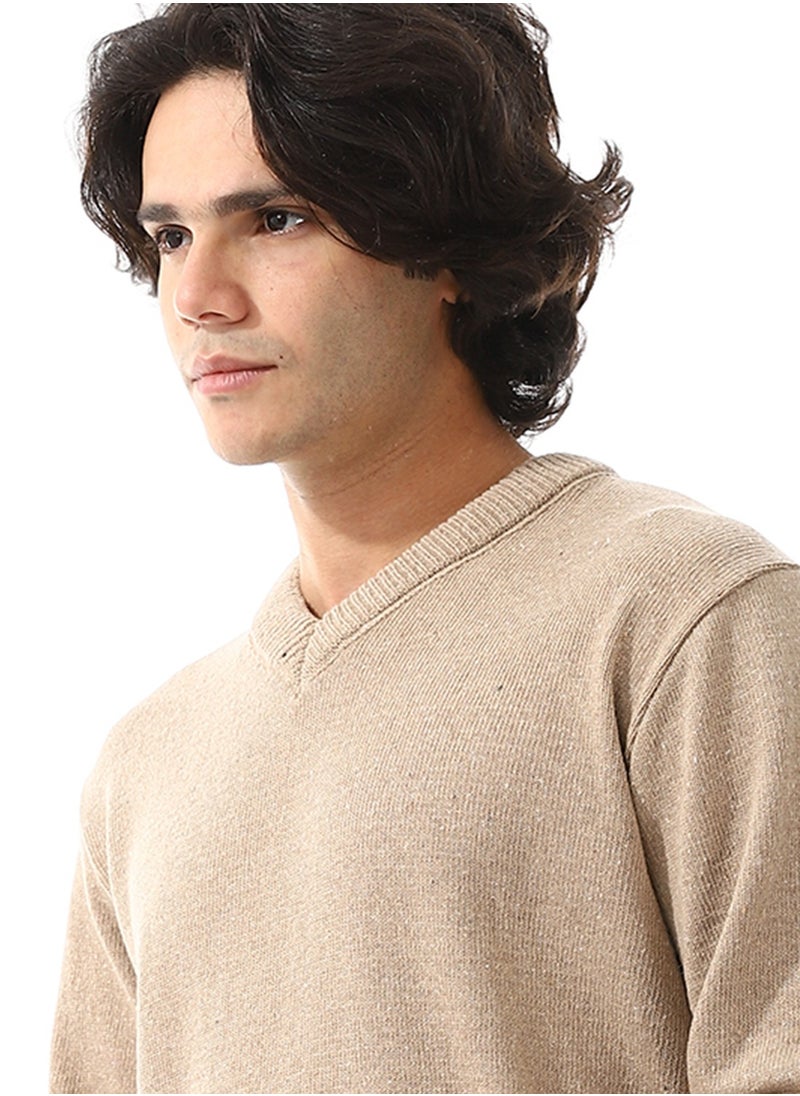 Andora V-Neck Long Sleeves Regular Pullover  - Image 4