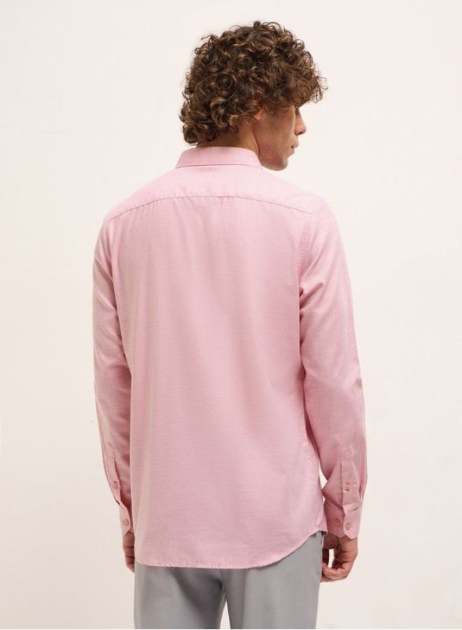 THE BEAR HOUSE Men's Shirt for Casual and Formal Wear | Classic Button-Down Style for Office, Daily Use, Travel, Events & All-Season Outfits | Versatile & Stylish Wardrobe Essential for Every Occasion - Image 3