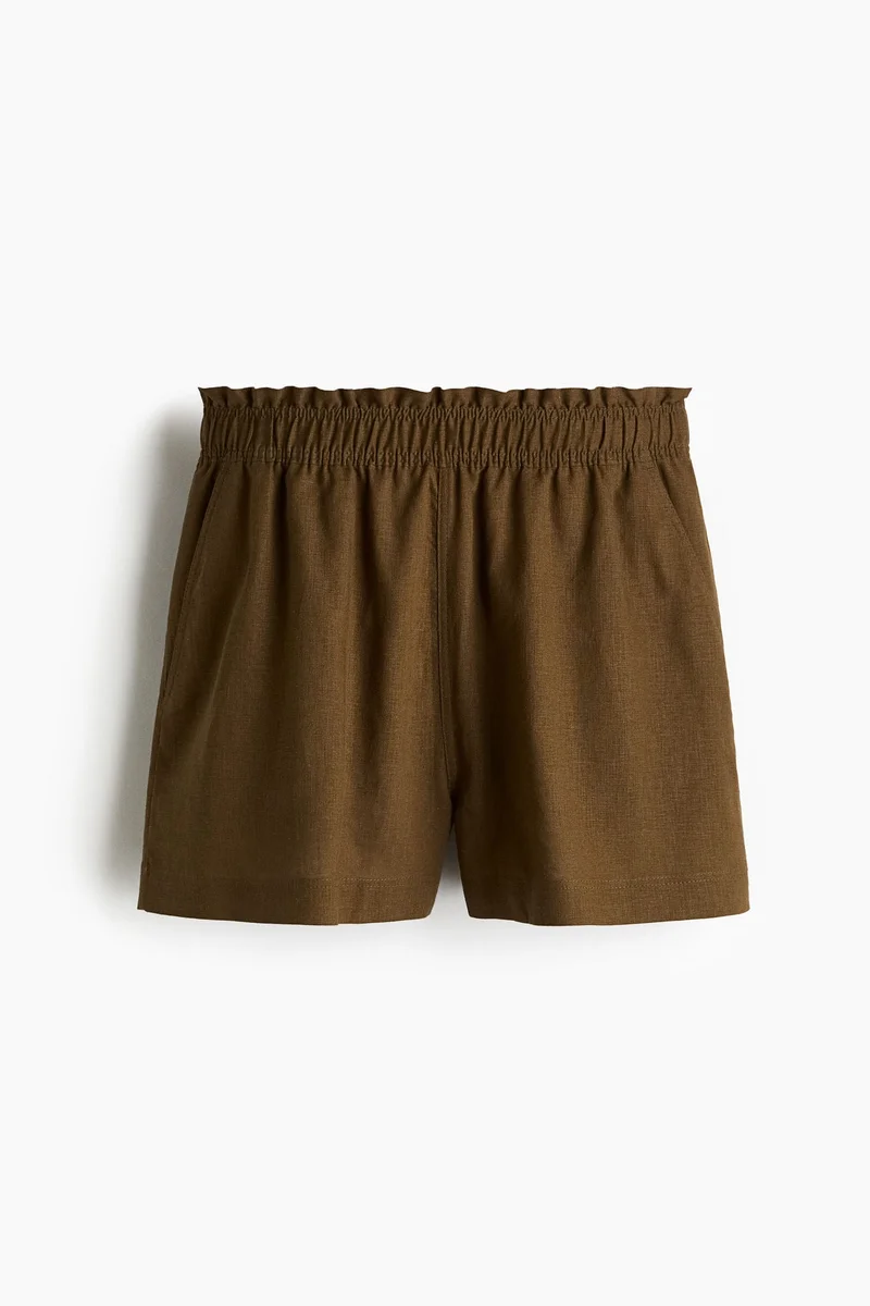 H&M Linen-blend shorts